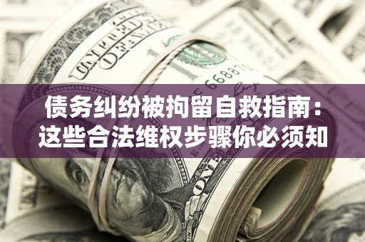 北京债务纠纷被拘留自救指南：这些合法维权步骤你必须知道！