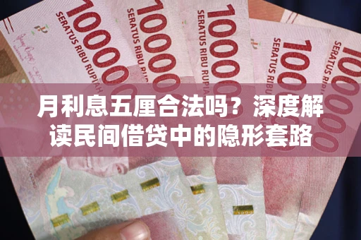 北京月利息五厘合法吗？深度解读民间借贷中的隐形套路