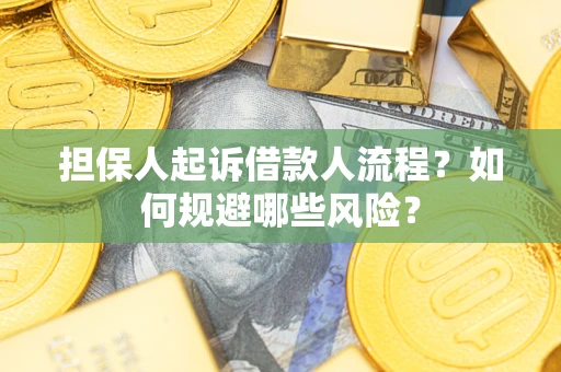 北京担保人起诉借款人流程？如何规避哪些风险？