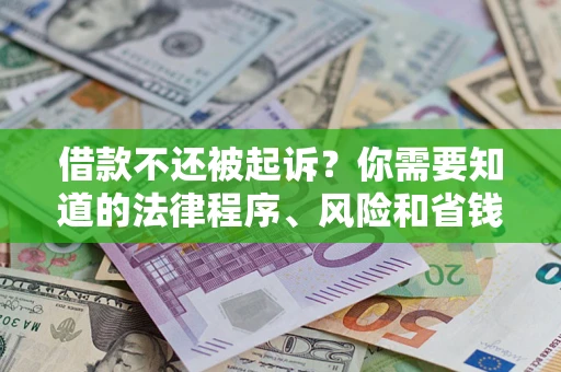 北京借款不还被起诉？你需要知道的法律程序、风险和省钱技巧